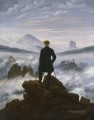 Vagabundo sobre el mar de niebla HSE Romántico Caspar David Friedrich